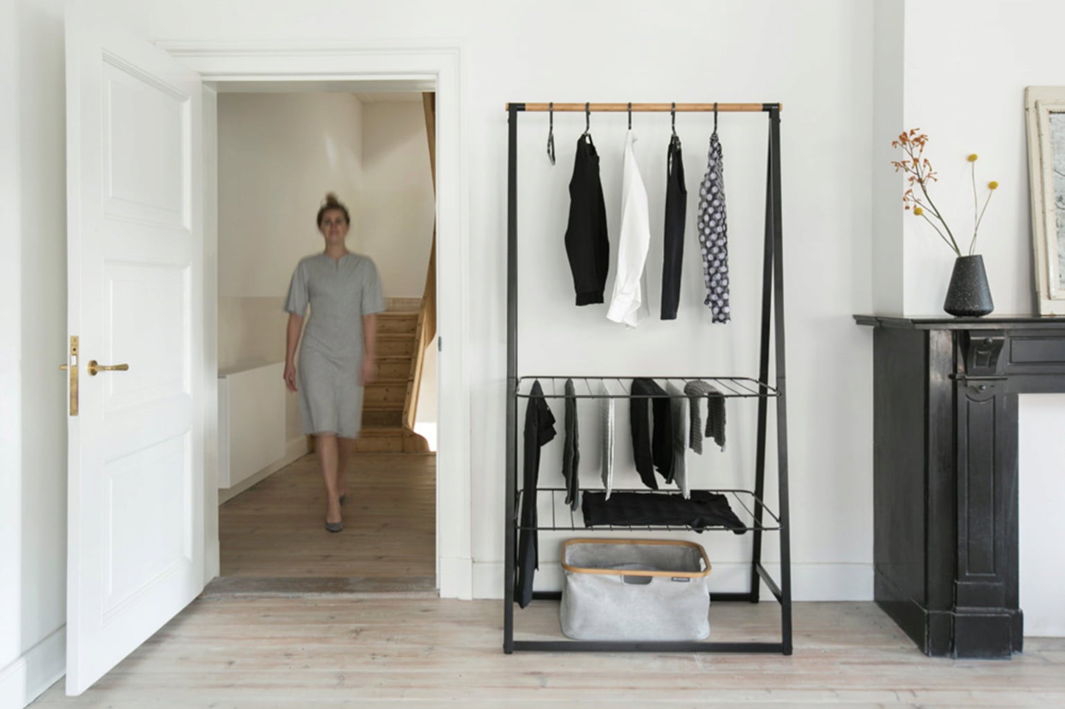 Brabantia Clothes Rack - Linn - Large - Black