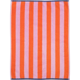 Tranquillo Frottee Geschirrtuch Stripes Rot