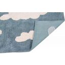 Lorena Canals Tapis en Coton Clouds - Vintage Blue, Natural