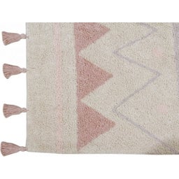 Baumwoll-Teppich Azteca Natural Vintage Nude - 120x160 cm