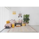 Baumwoll-Teppich Azteca Natural Vintage Nude - 120x160 cm