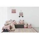 Baumwoll-Teppich Azteca Natural Vintage Nude - 120x160 cm