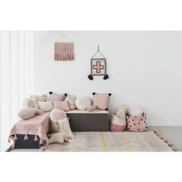 Baumwoll-Teppich Azteca Natural Vintage Nude - 120x160 cm