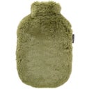 Bouillotte 2,0 L avec Housse Peluche Douce, vert olive
