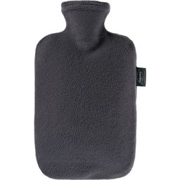 Fashy Hot Water Bottle 2.0 L with Fleece Cover - Anthracite