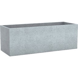 Scheurich C-Cube Long Planter - Stony Grey - 80