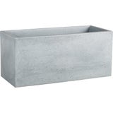 Scheurich Vaso C-Cube Long - Grigio Pietra