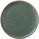 Jedilni krožnik 27 cm, črna/zelena