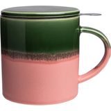 Tranquillo Industrial Cup with Tea Strainer, Green