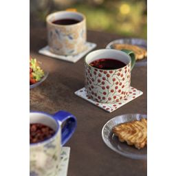 Tranquillo Tasse Vintage Garden Rot - 1 Stk