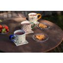 Tranquillo Tasse Vintage Garden Rot - 1 Stk