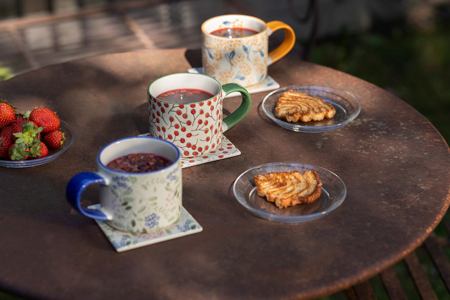 Tranquillo Tasse Vintage Garden Blau - 1 Stk