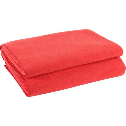 Zoeppritz Soft Fleece Blanket in Chilli