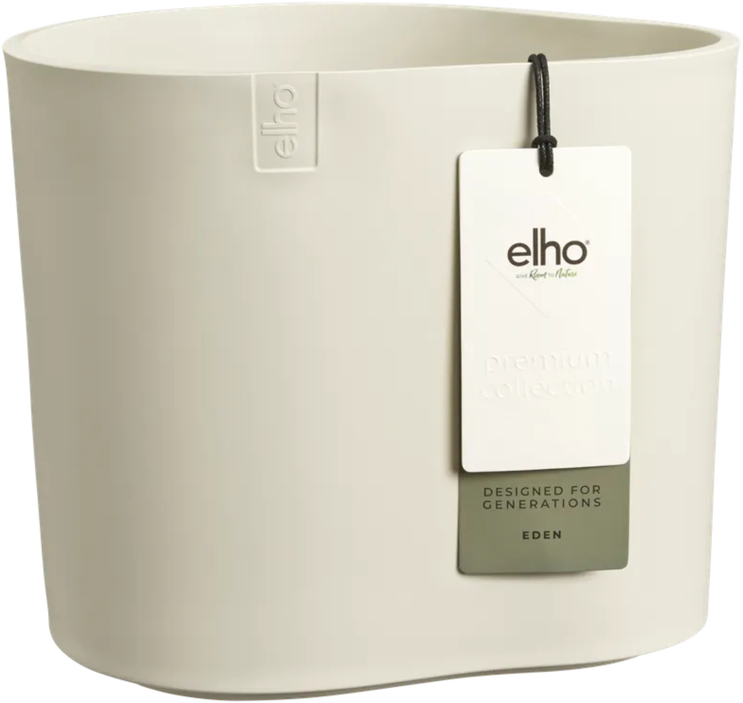 elho Pflanztopf eden, 25 cm - leinenweiß