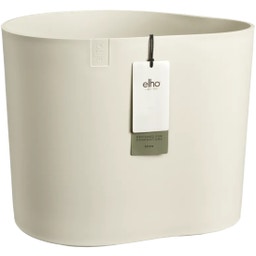 elho Pflanztopf eden aquacare low 40cm - leinenweiß