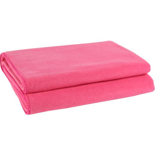 Zoeppritz Soft Fleece Blanket in Shocking Pink