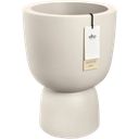 elho amber coupe Planter 35 cm - linen white