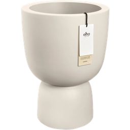 elho amber coupe Planter 35 cm - linen white