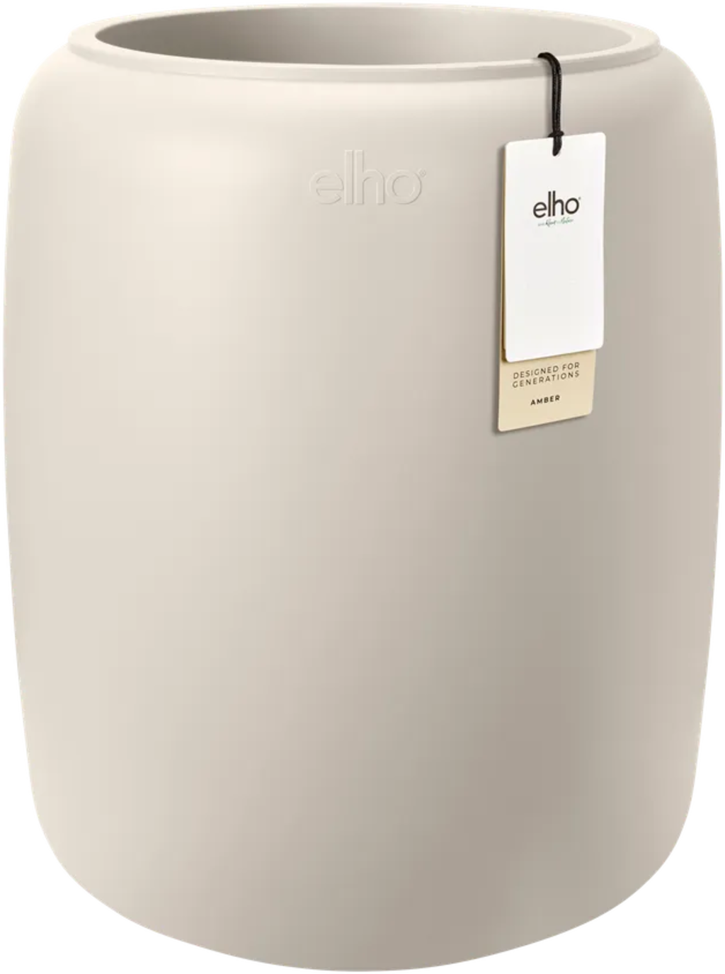 elho Pot amber beads medium 40 cm - blanc lin