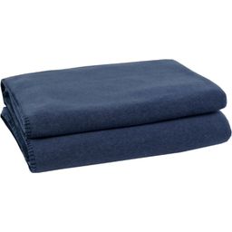 Zoeppritz Soft Fleece Blanket in Navy