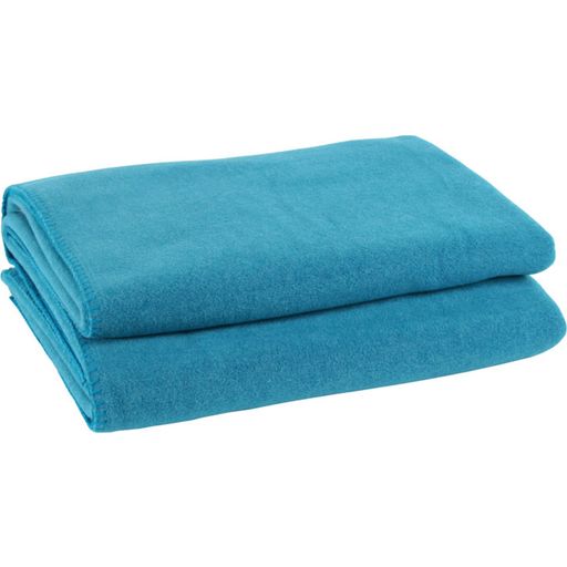 Zoeppritz Soft Fleece Blanket in Peacock
