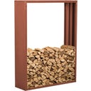 prima terra Kaminholzregal Infinita Edelrost - 158 x 118 cm