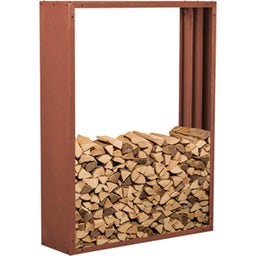 prima terra Kaminholzregal Infinita Edelrost - 158 x 118 cm
