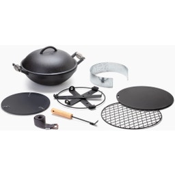 Barebones All-in-One Cast Iron Grill, 8 Piece Set