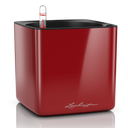 Lechuza Macetero Cube Glossy 16 - Rojo escarlata brillante