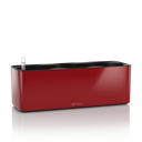 Lechuza Macetero Cube Glossy Triple - Rojo escarlata brillante