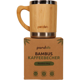 Pandoo Bamboo & Stainless Steel Coffee Mug  - 1 Pc