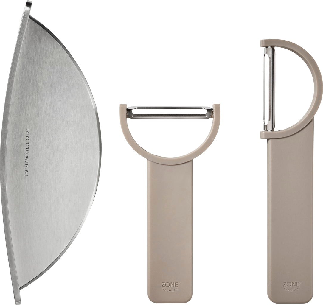 Zone Denmark Schneideset 3-teilig Singles Soft Taupe