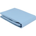 elegante Soft Jersey Fitted Sheet, blue