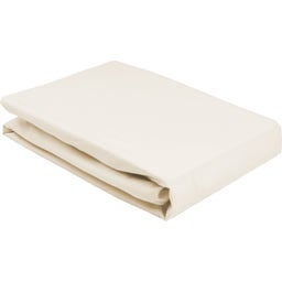 elegante Soft Jersey Fitted Sheet, wool white - 90/100 x 200 cm