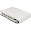 elegante Soft Jersey Fitted Sheet, silver