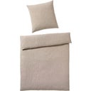 elegante Breezee Half-Linen Duvet Cover, sand