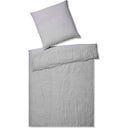 Breezee Half-Linen Duvet Cover, light grey - 135/140 x 200 cm