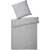 Breezee Half-Linen Duvet Cover, light grey