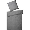 Breezee Half-Linen Duvet Cover, dark grey