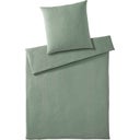 elegante Smooth Muslin Duvet Cover, Pistachio