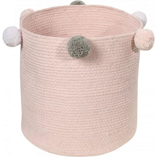Lorena Canals Basket - Bubbly - Soft Pink - White - Grey