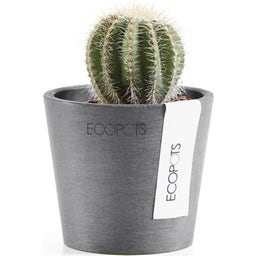 Ecopots Amsterdam - Grey  - Ø 8 cm, height 7 cm