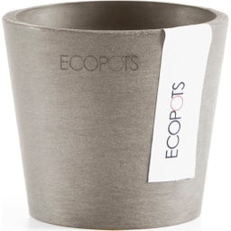 Ecopots Amsterdam - Taupe - Ø 8 cm, height 7 cm