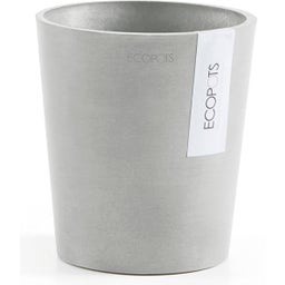 Ecopots Morinda - White Grey  - Ø 13 cm, height 16 cm