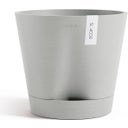 Ecopots Venice 2 White Grey  - Ø 20 cm, height 17.5 cm