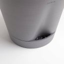 Ecopots Venice 2 White Grey  - Ø 20 cm, height 17.5 cm