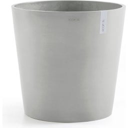 Ecopots Amsterdam Water Reservoir - White Grey - Ø 50 cm, H 44 cm