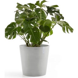 Ecopots Amsterdam Water Reservoir - White Grey - Ø 50 cm, H 44 cm