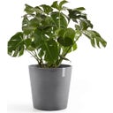 Ecopots Pot Amsterdam Gris + Réservoir d'Eau - Ø 50 cm, hauteur 44 cm