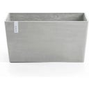 Ecopots Paris - White Grey  - L 80 x D 42 x H 38 cm (100 litres)